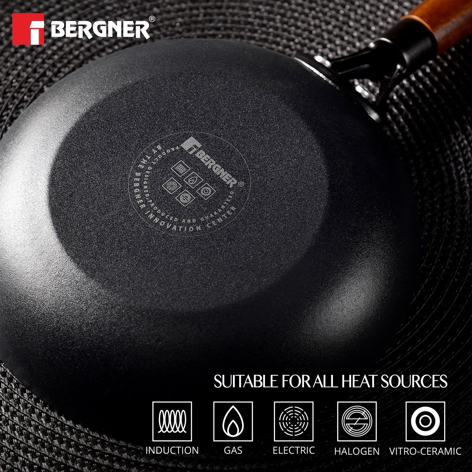 Bergner Odin Non-Stick Fry Pan 28cm (BG-34433-BK)