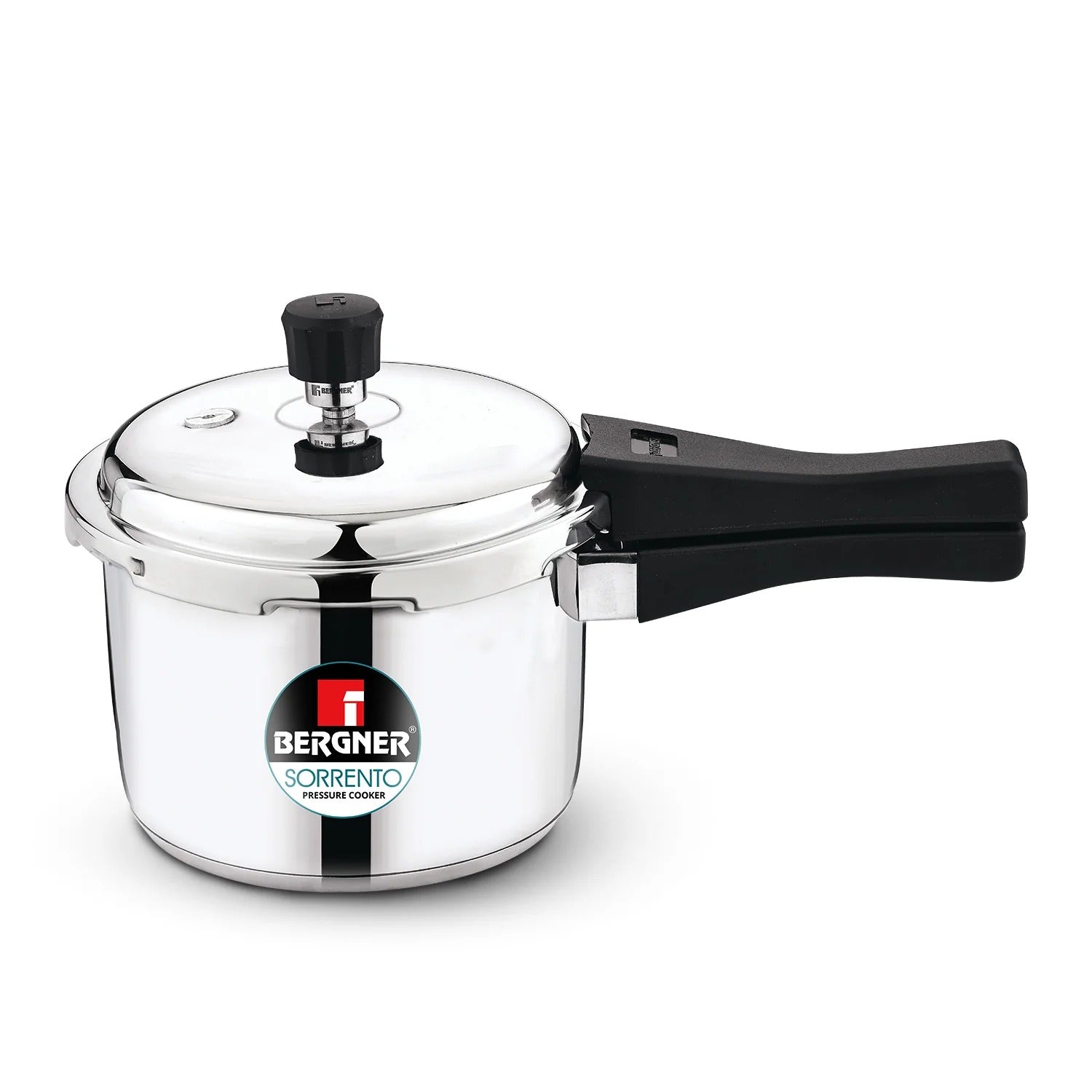Bergner Sorento Stainless Steel Outer Lid Pressure Cooker 3L (BGIN-1851)