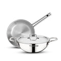 Bergner Tri Pro Induction Bottom 3 Pcs Cookware Set (BGIN-6560)
