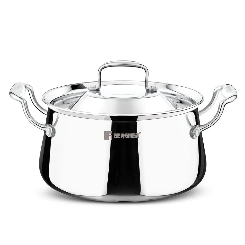 Bergner Argent Samsara Tri-Ply 22cm 4.5L Handi Induction Bottom (BGIN-6576)