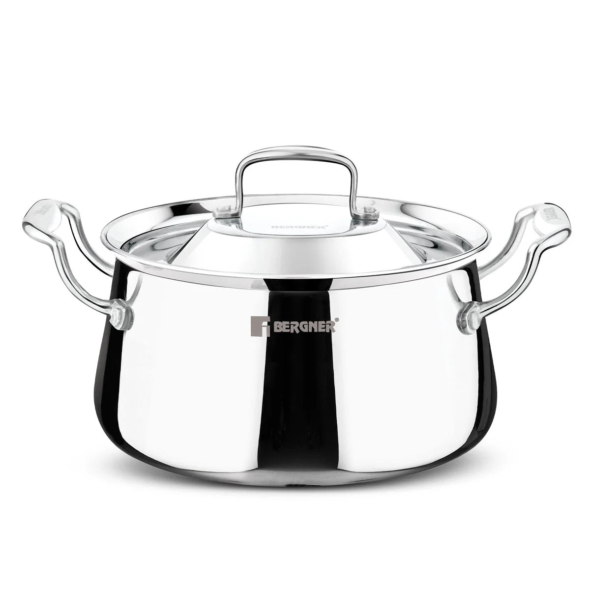 Bergner Argent Samsara Tri-Ply 22cm 4.5L Handi Induction Bottom (BGIN-6576)