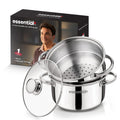 Bergner Essential Plus Stainless Steel 2 Tier Steamer (BGIN-6691)