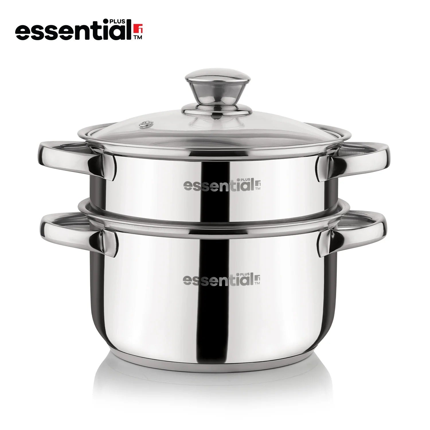 Bergner Essential Plus Stainless Steel 2 Tier Steamer (BGIN-6691)