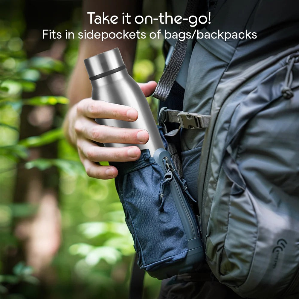 Borosil Glacier Stainless Steel Single Wall Bottle 950ml