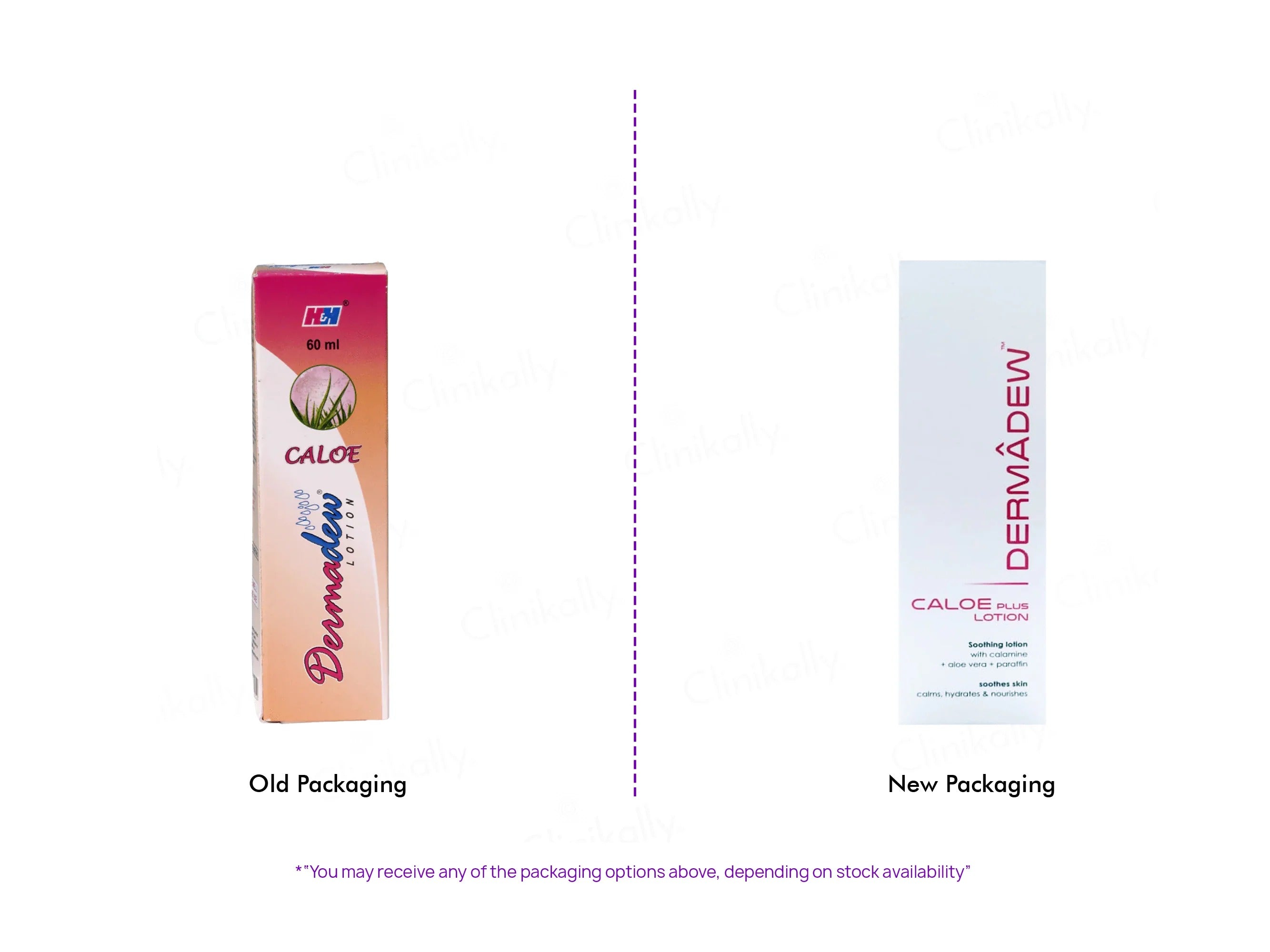 Derma dew Caloe Plus Lotion - 60 ml (Pack of 2)