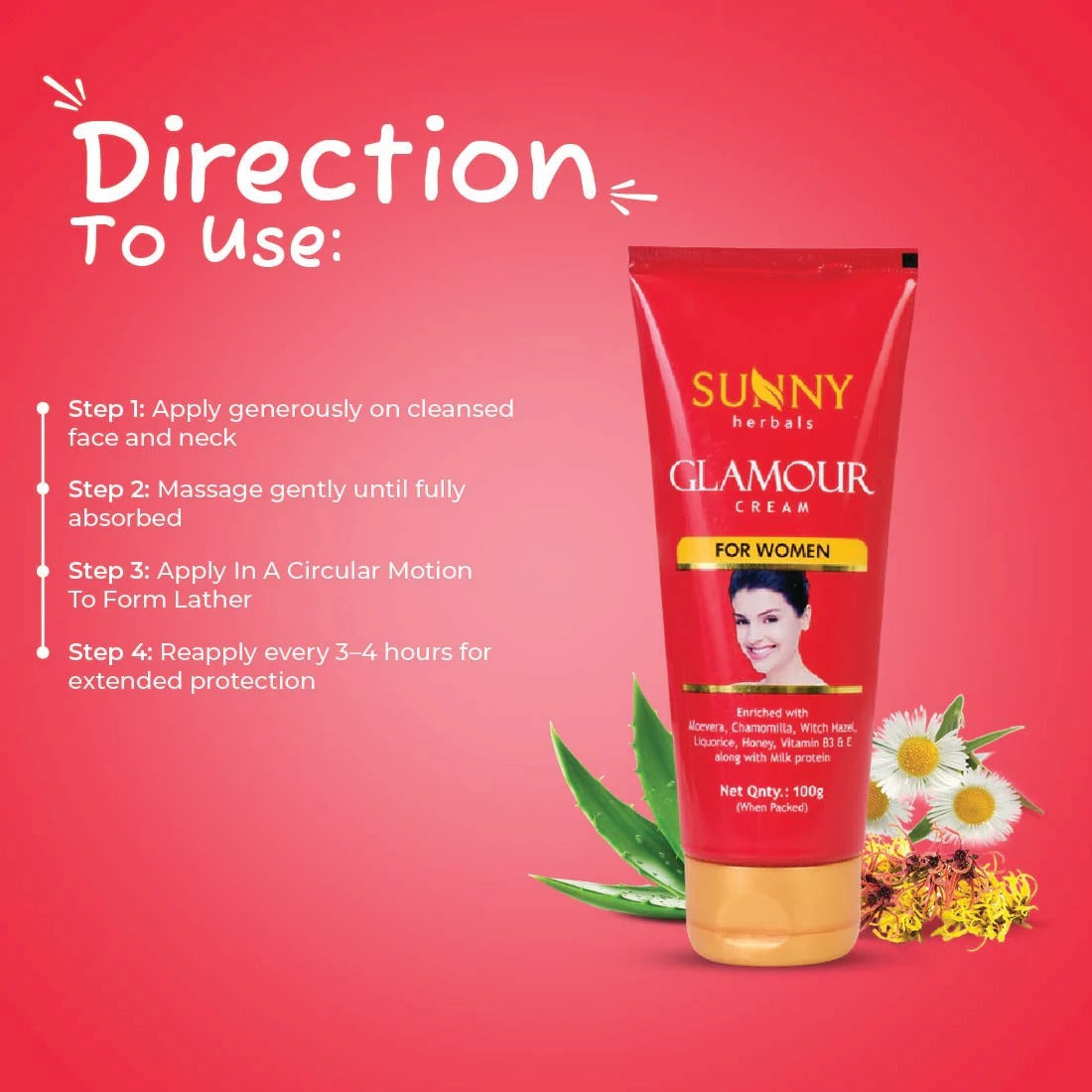 Bakson's Sunny Herbals Fairness Cream For Women