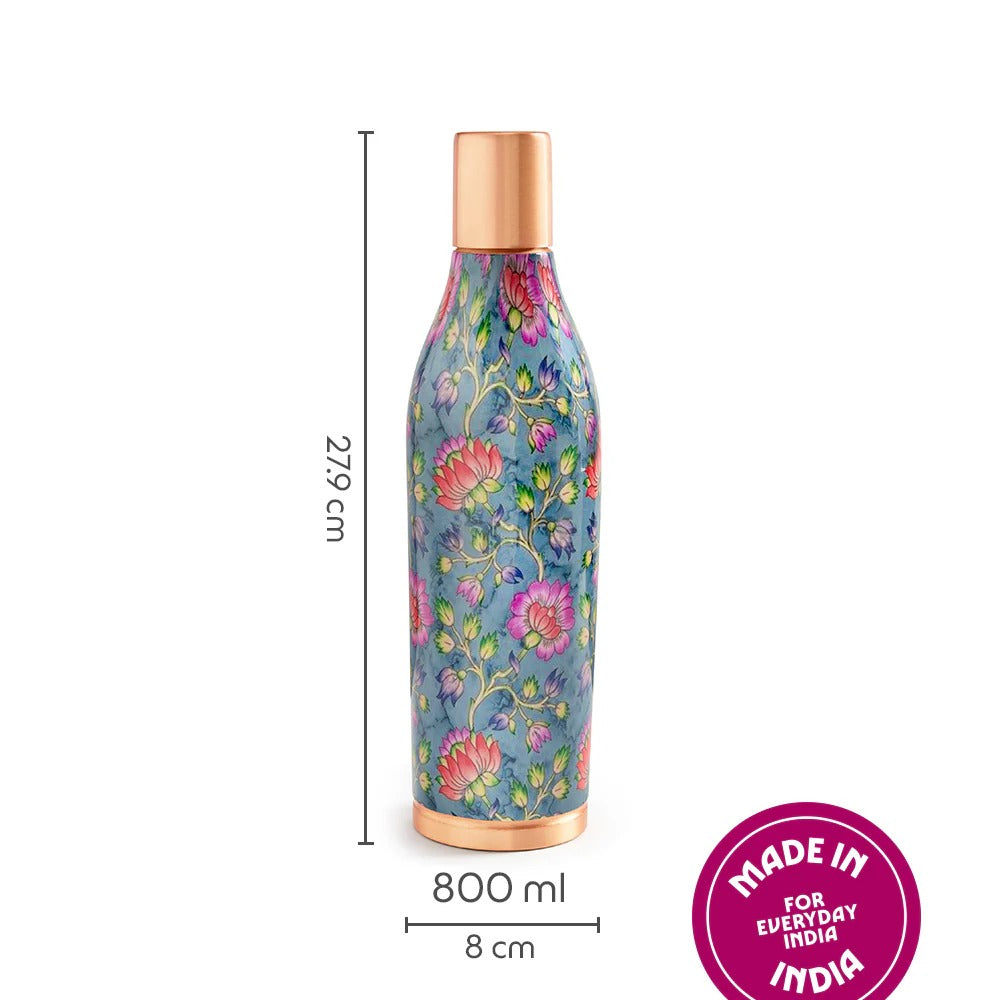 Borosil Gemini Quinn Copper Bottle 800ml