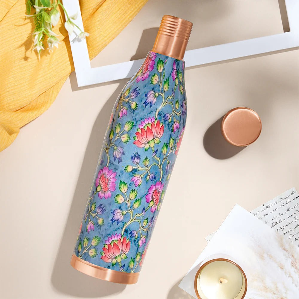 Borosil Gemini Quinn Copper Bottle 800ml