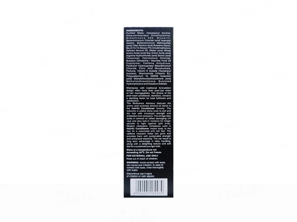 Hair4U Biofluence Therapeutic Conditioner, Transparent - 100 ml