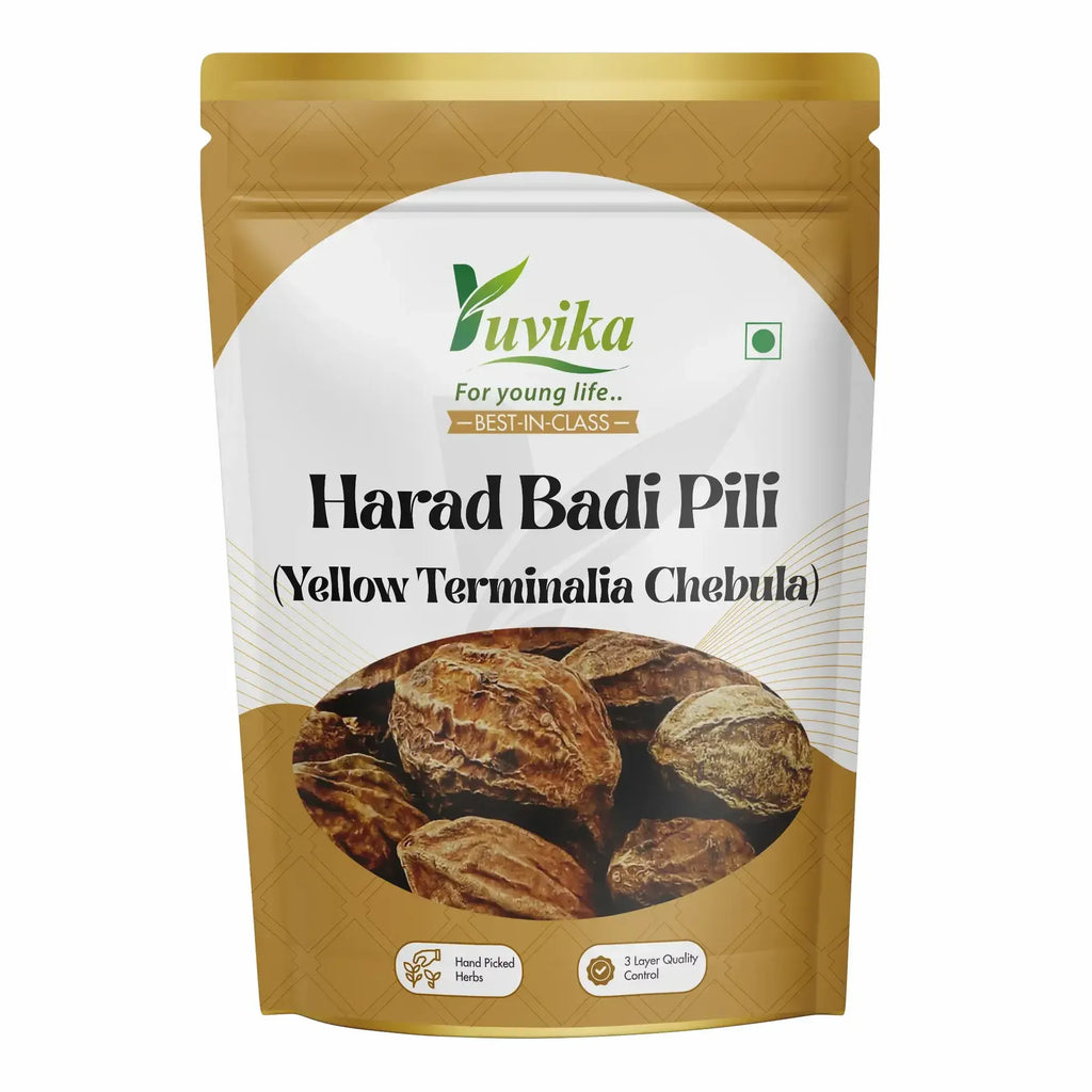 Yuvika Harad Badi Pili - Haritaki - Yellow Terminalia Chebula