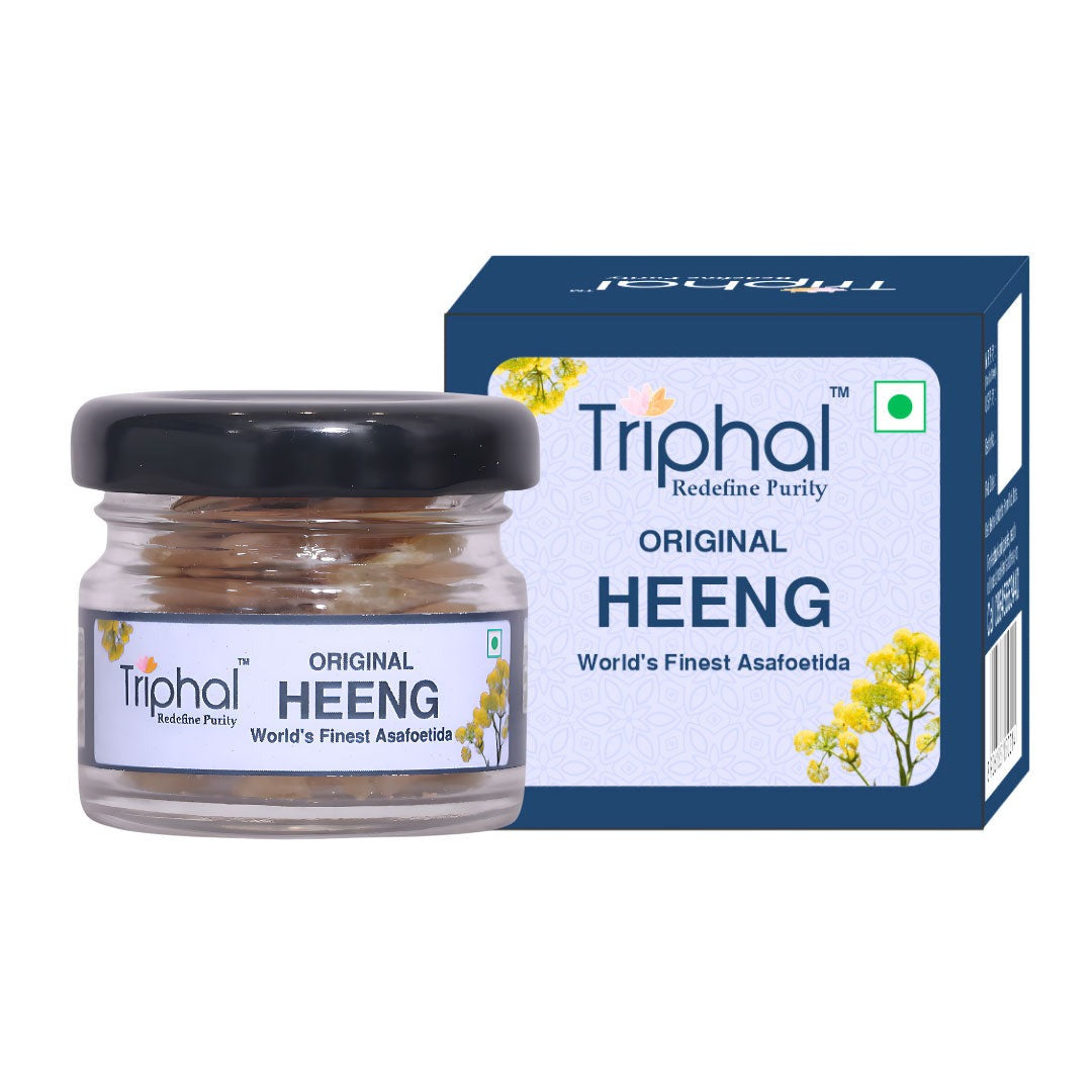 Triphal Premium Heeng - Asafoetida - 10 gms