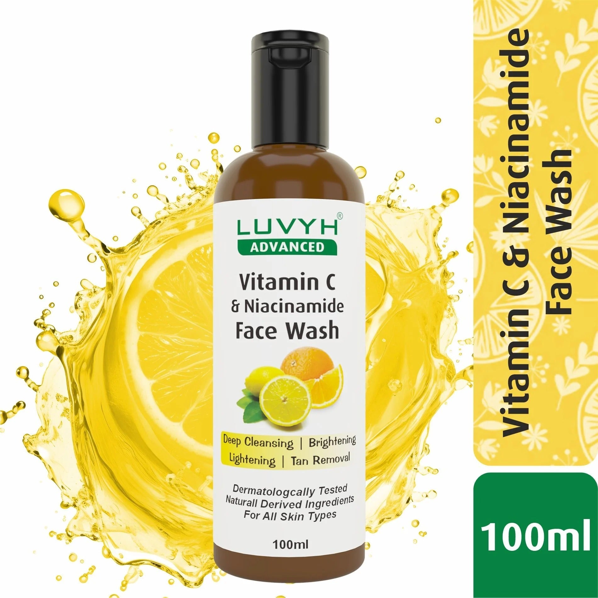 LuvYH Vitamin C & Niacinamide Face Wash - 100ml