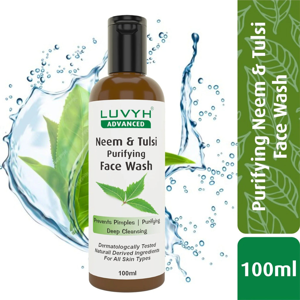 LuvYH Purifying Neem & Tulsi Face Wash - 100ml