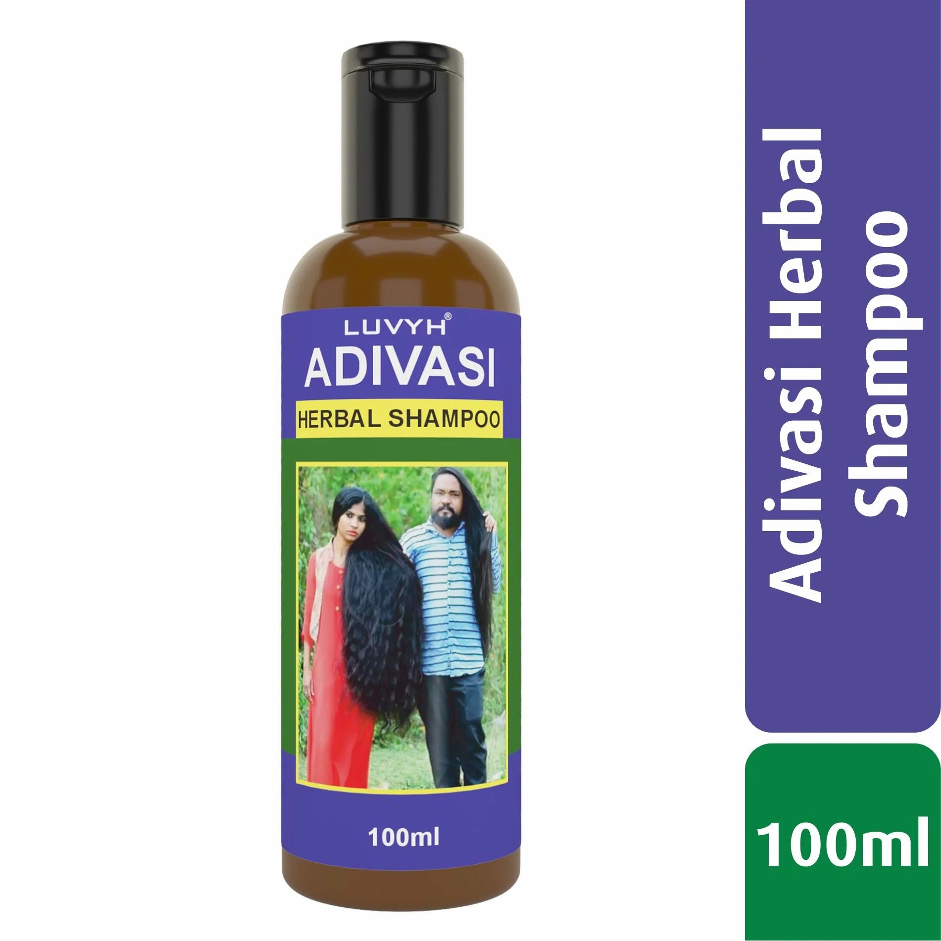 LuvYH Adivasi Herbal Shampoo - 100ml