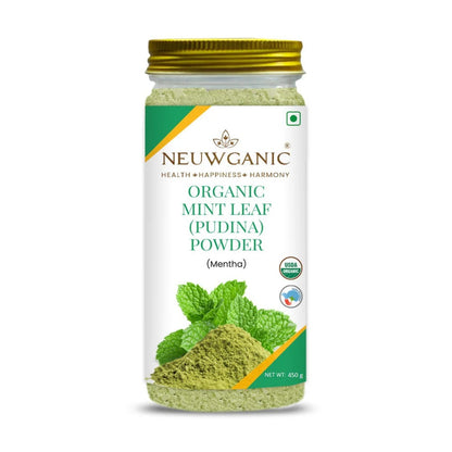 Neuwganic Organic Mint Leaf Powder (Pudina Powder)