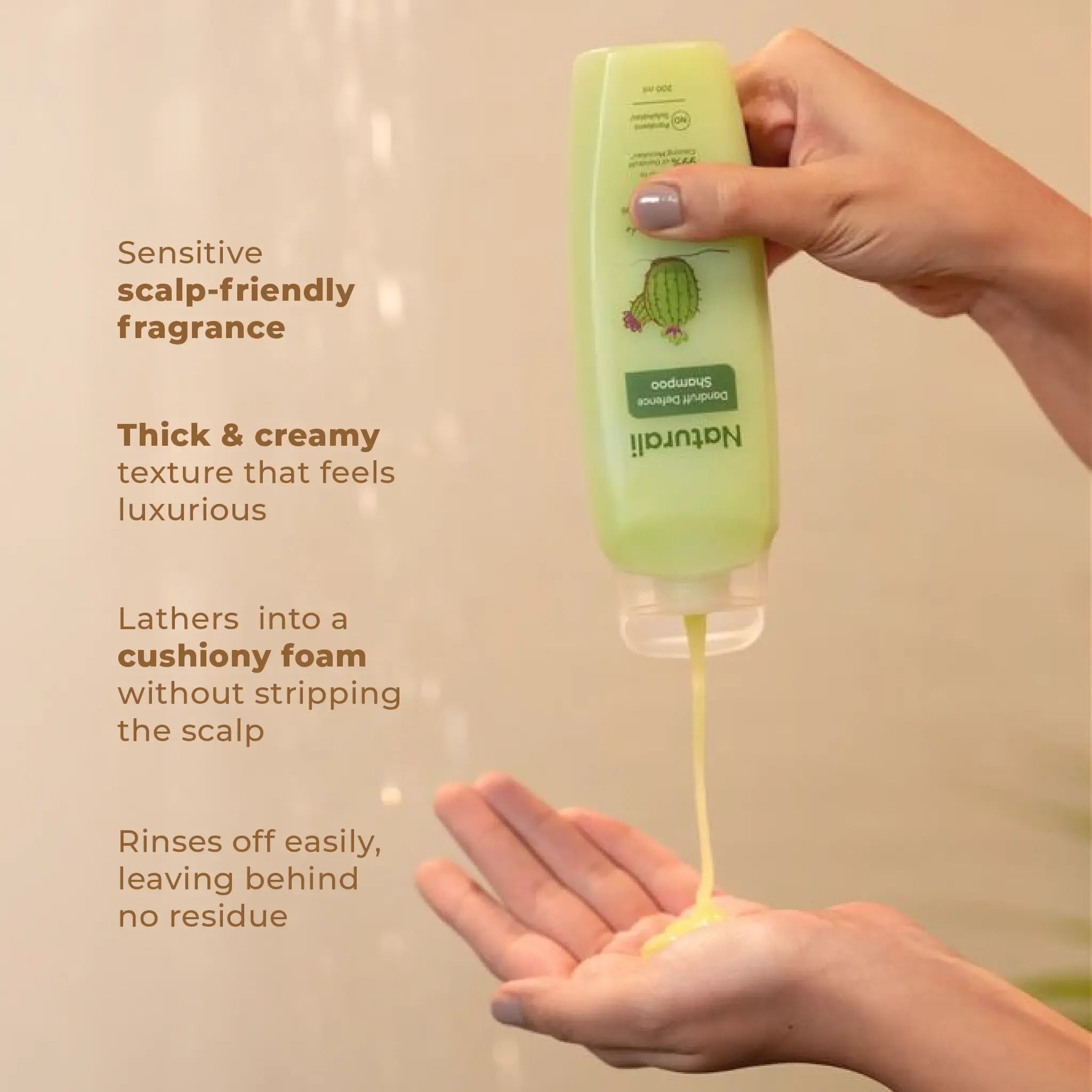 Naturali Dandruff Defence Shampoo with Tea Tree Oil