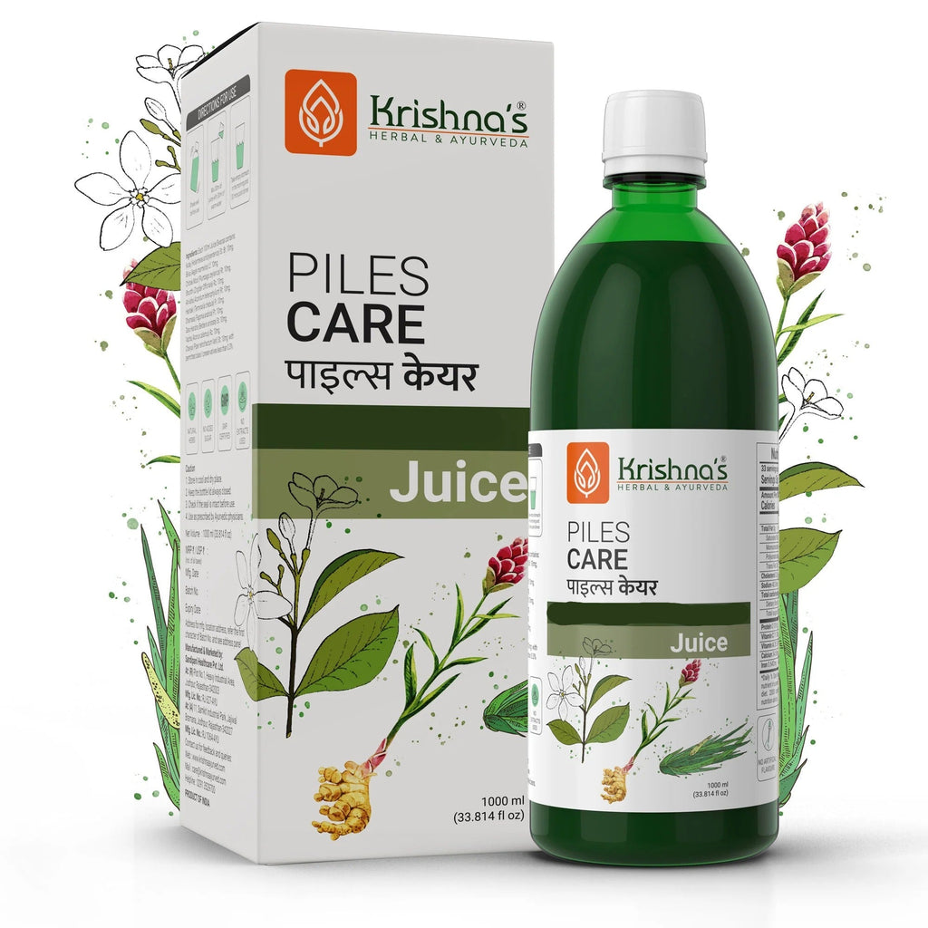 Krishna's Herbal & Ayurveda Piles Care Juice - 500 ml