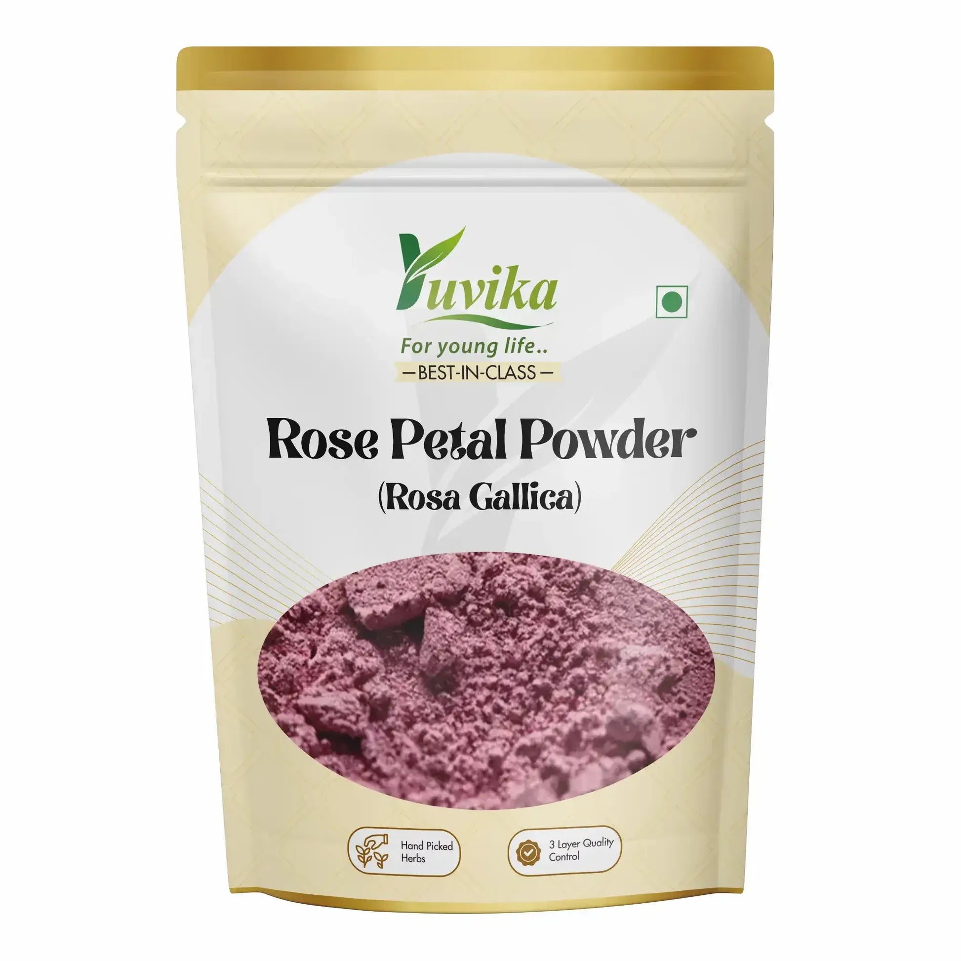 Yuvika Rose Petal Powder - Rosa Gallica - Gulab Patti Powder - 100 gms