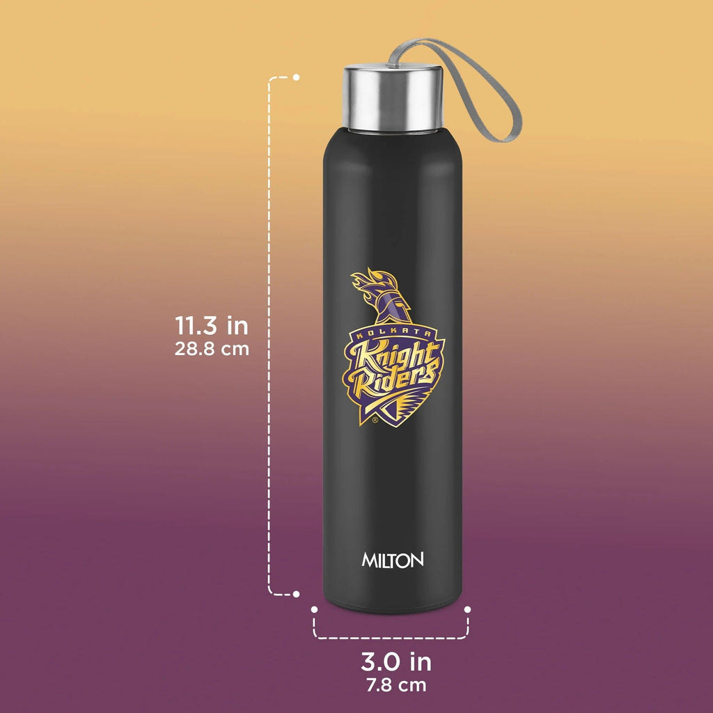 Milton Sports Steel Halo KKR UV Printing Water Bottle