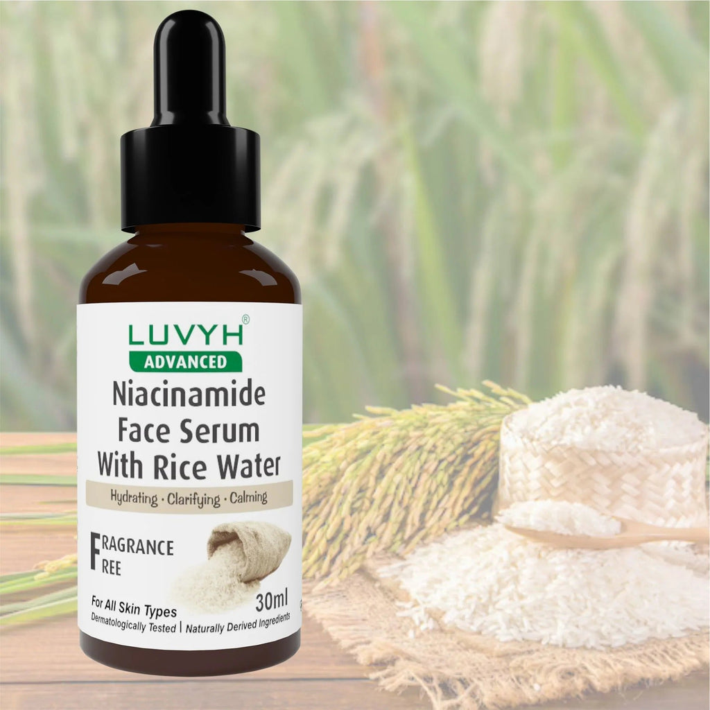 LuvYH Niacinamide Face Serum With Rice Water - 30ml