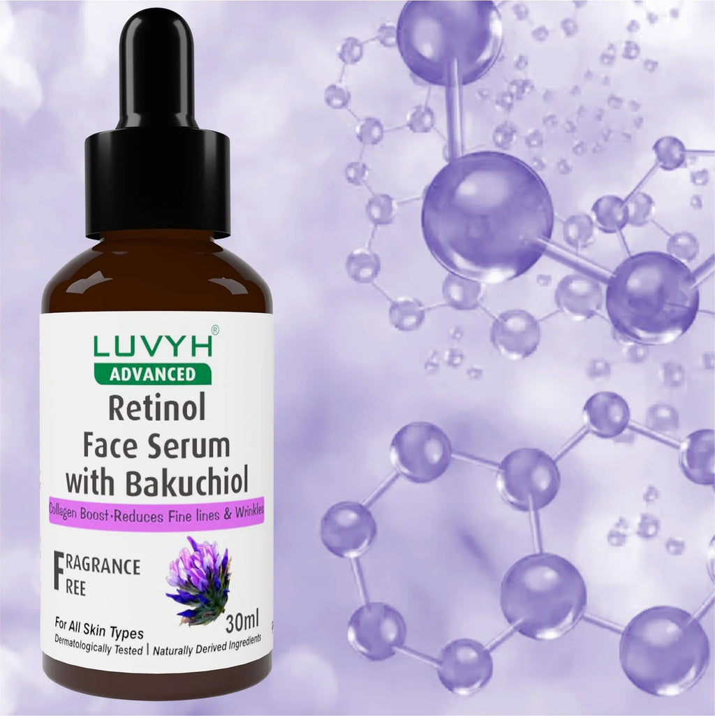 LuvYH Retinol Face Serum With Bakuchiol - 30ml