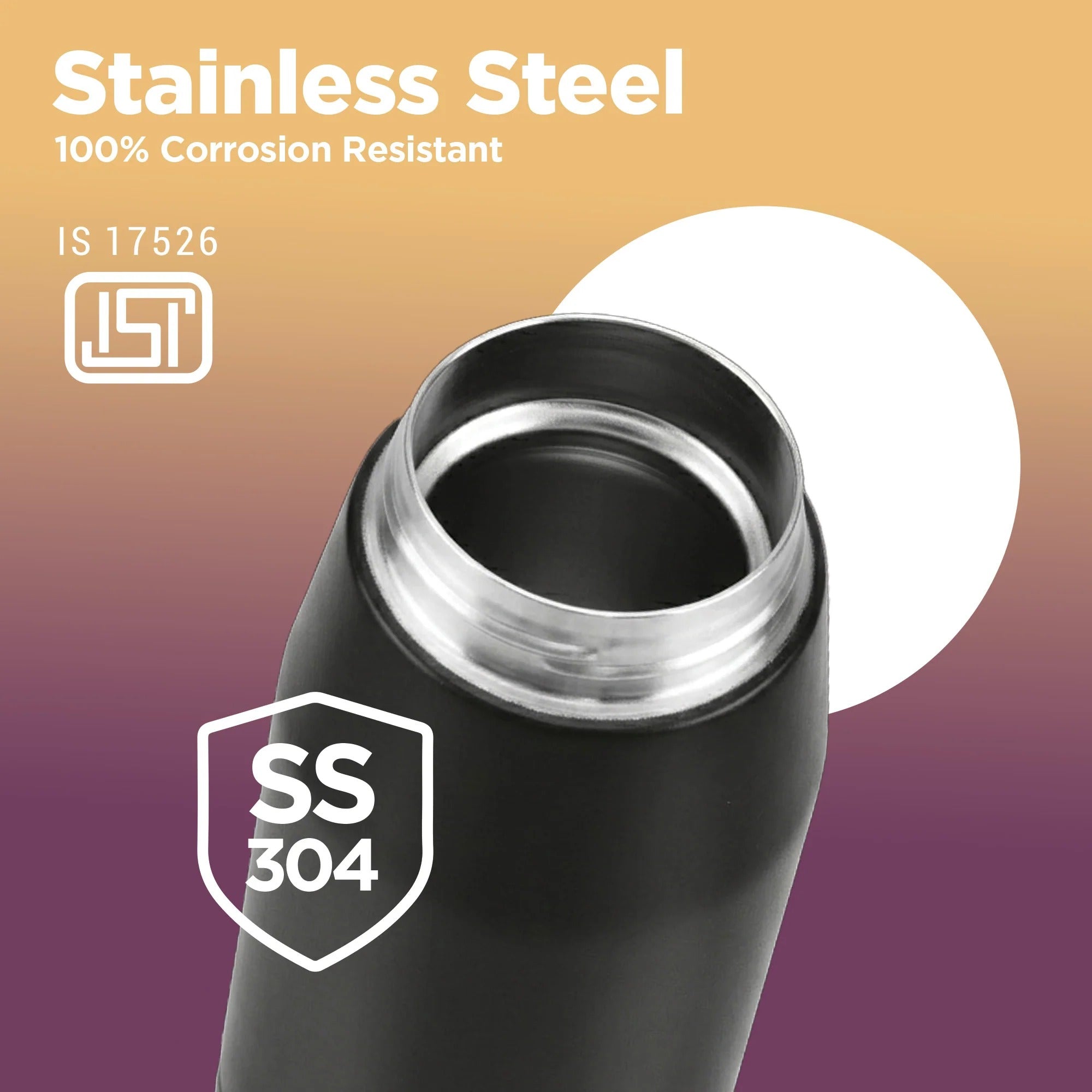 Milton Sports Sparkle KKR Thermosteel Bottle