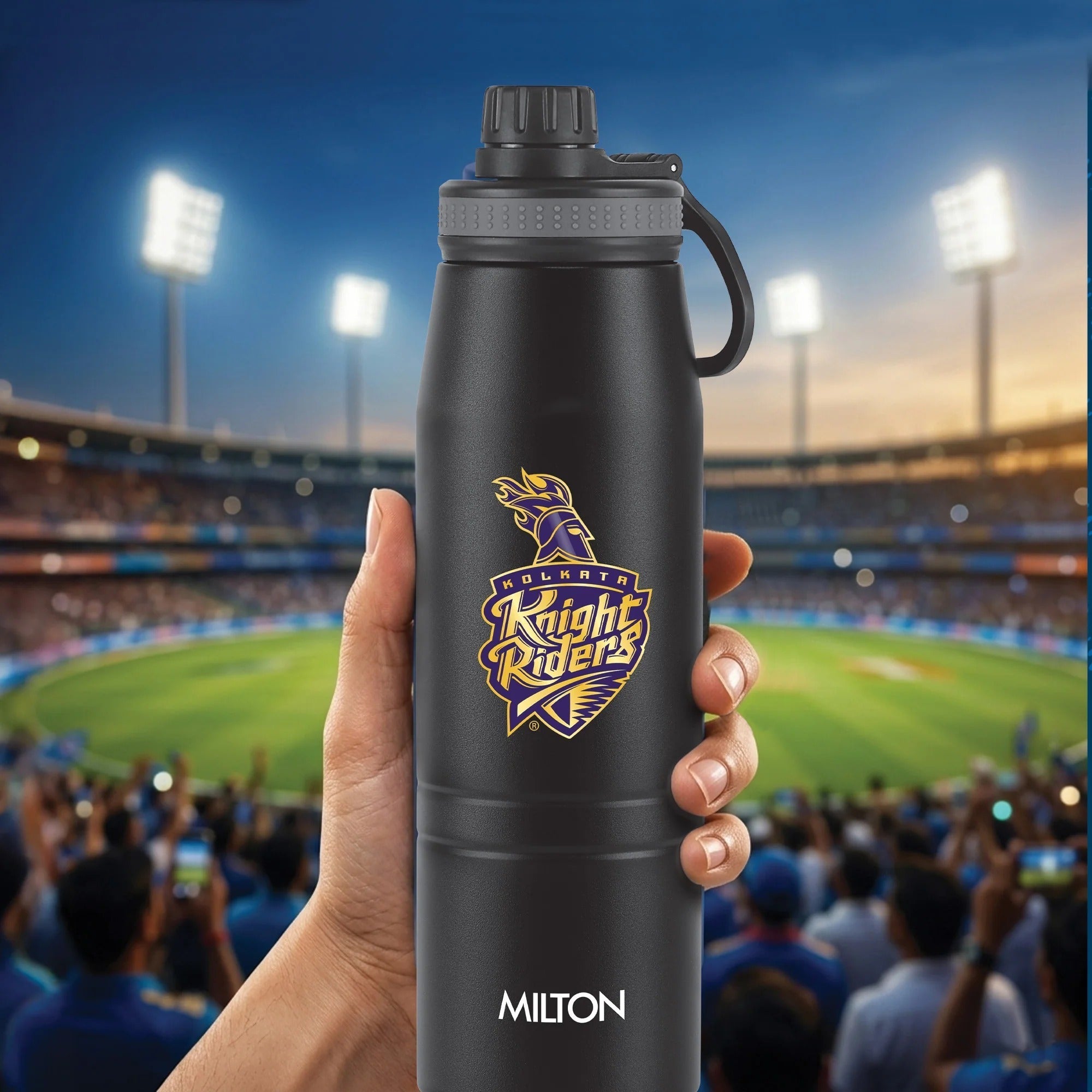 Milton Sports Sparkle KKR Thermosteel Bottle