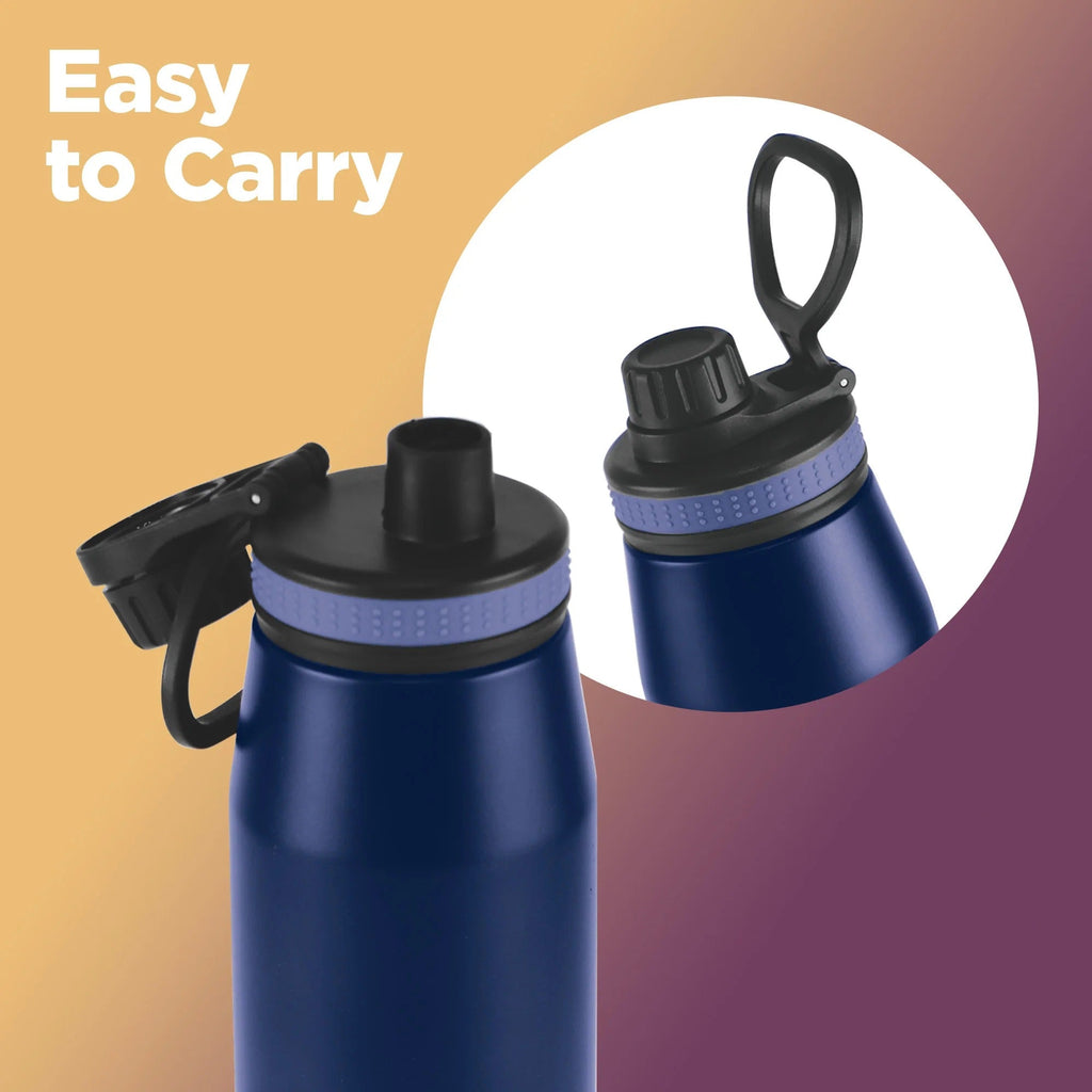 Milton Sports Sparkle KKR Thermosteel Bottle