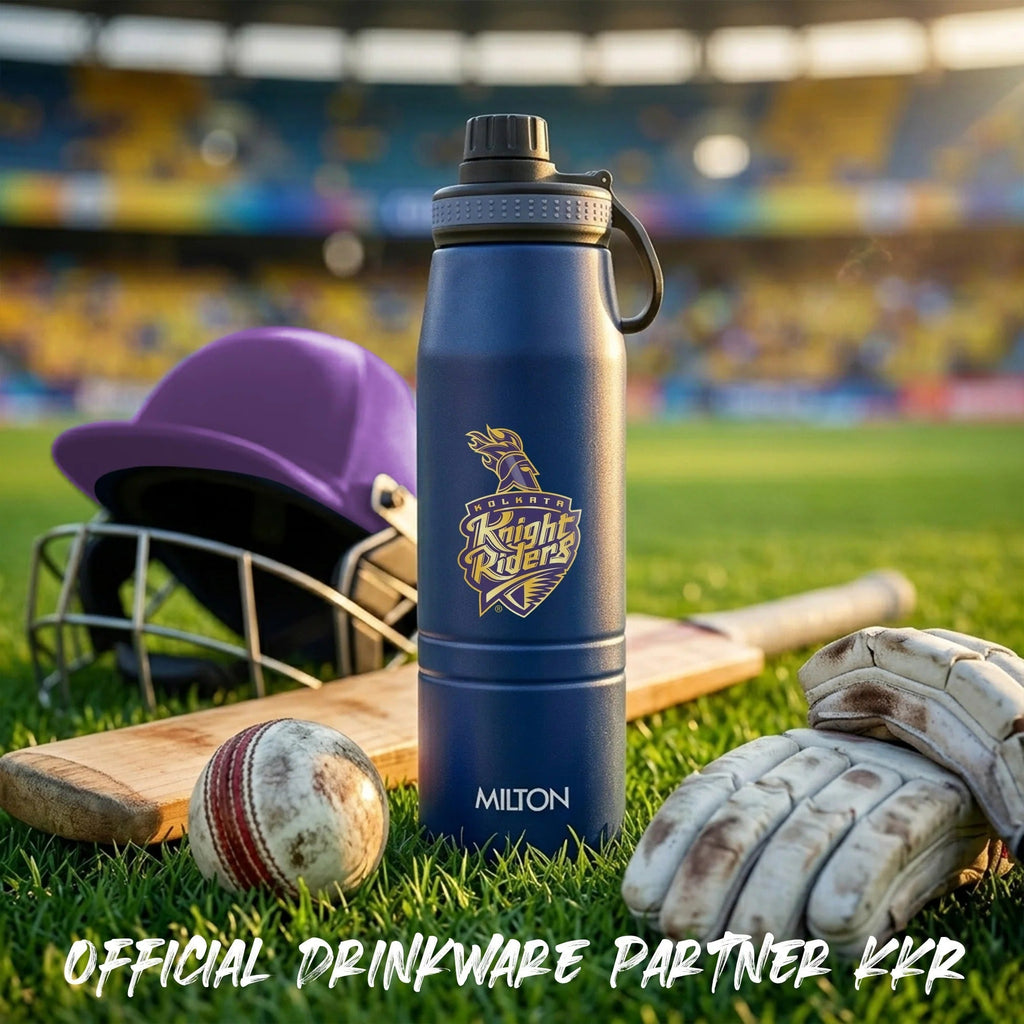 Milton Sports Sparkle KKR Thermosteel Bottle