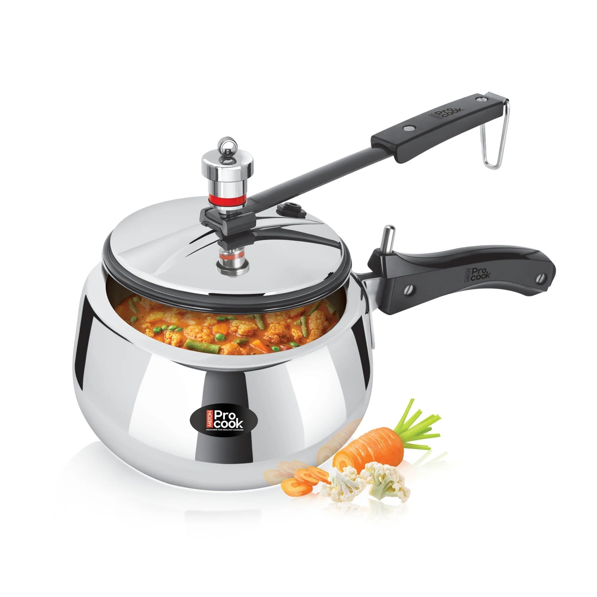 Milton ProCook Curve Triply Inner Lid Pressure Cooker