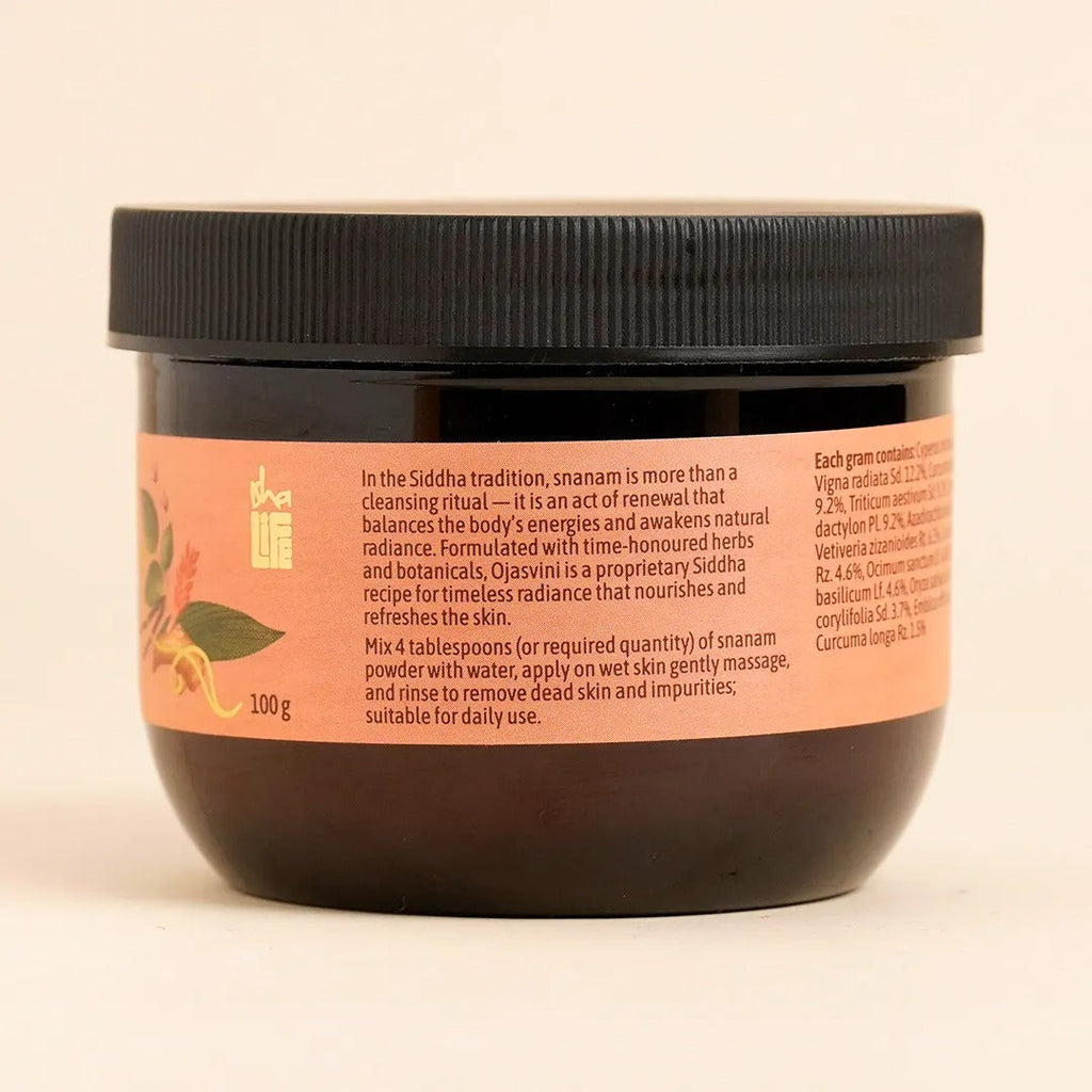 Isha Life Ojasvini Traditional Herbal Snanam Powder (Bath Powder)
