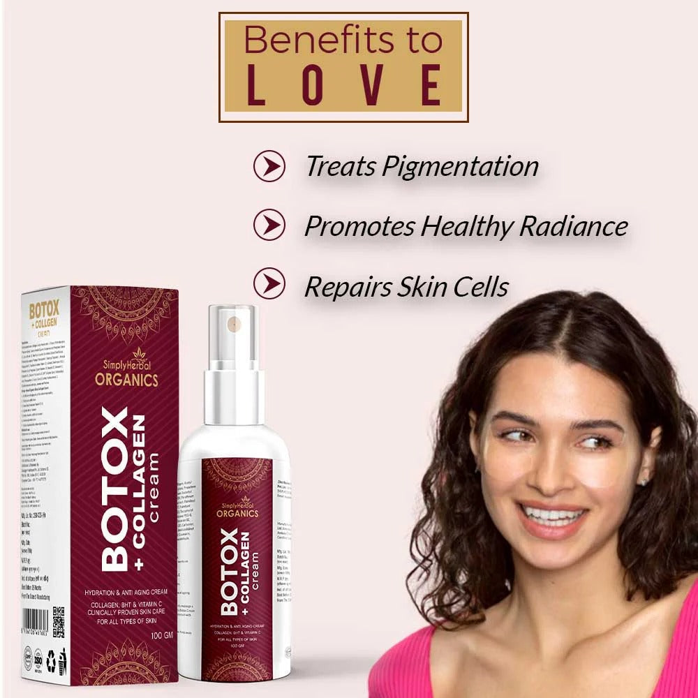 Simply Herbal Organics Botox Cream - 100 gms