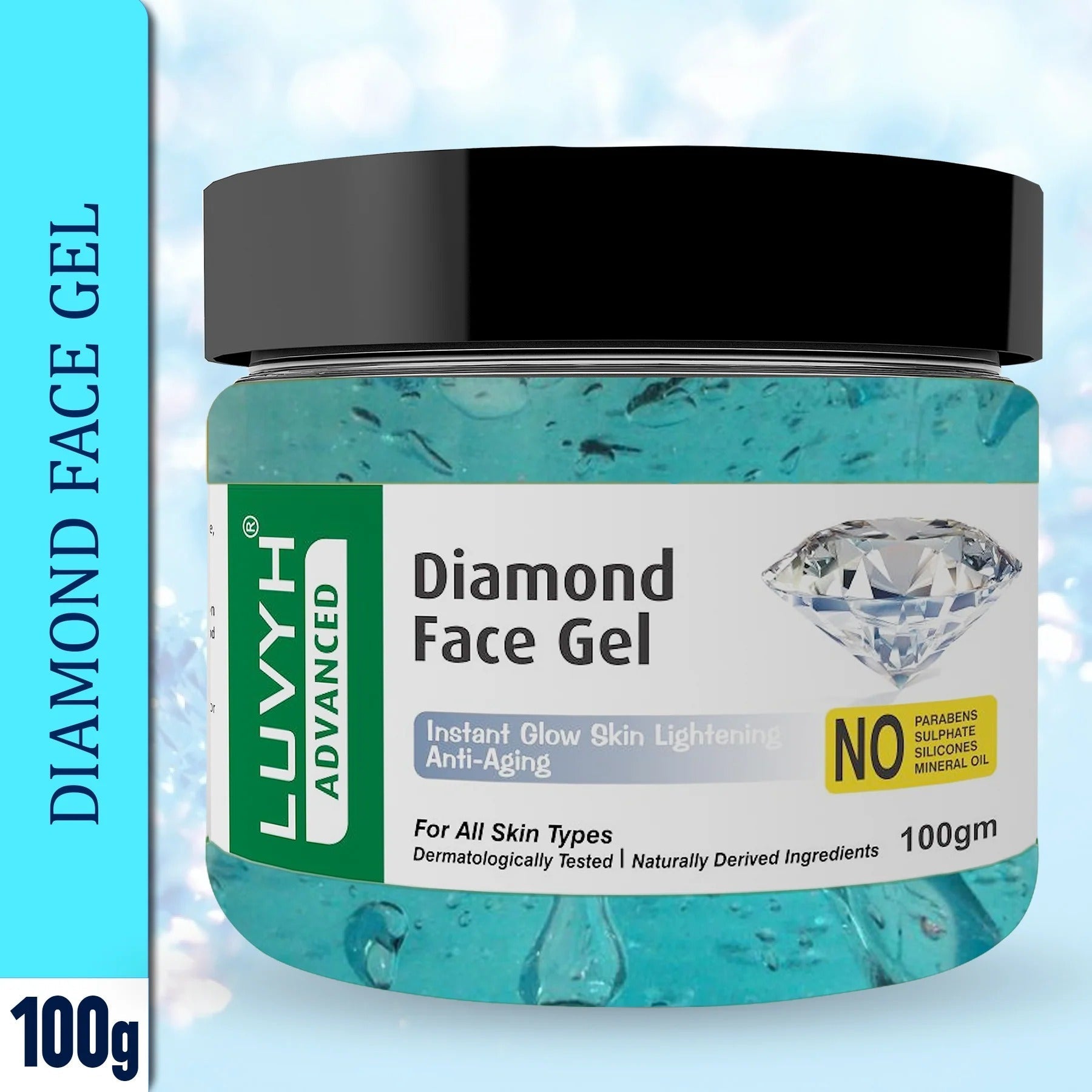 LuvYH Diamond Face Gel - 100g