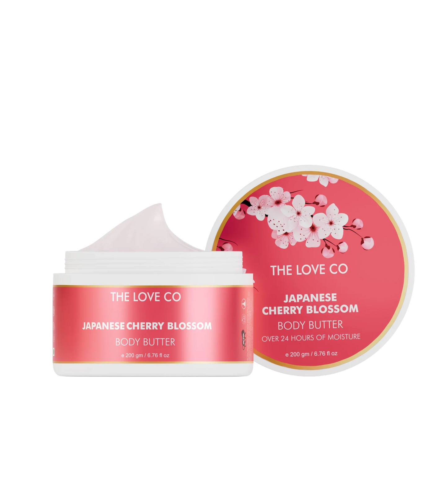 The Love Co. Japanese Cherry Blossom Body Butter - 200 gms