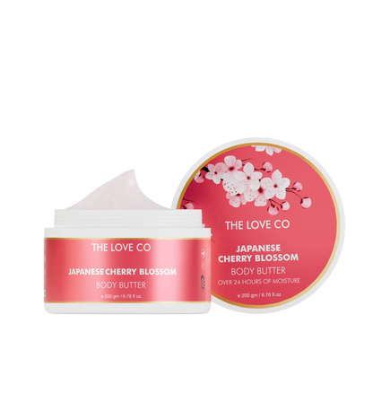 The Love Co. Japanese Cherry Blossom Body Butter - 200 gms