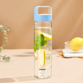 Borosil Neo Borosilicate Glass Water Bottle Blue 1L
