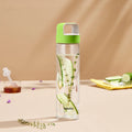 Borosil Neo Borosilicate Glass Water Bottle Green 1L