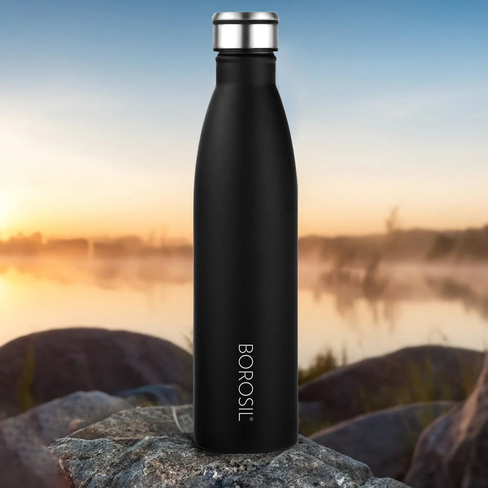 Borosil Fresh Single Wall Stainless Steel Bottle