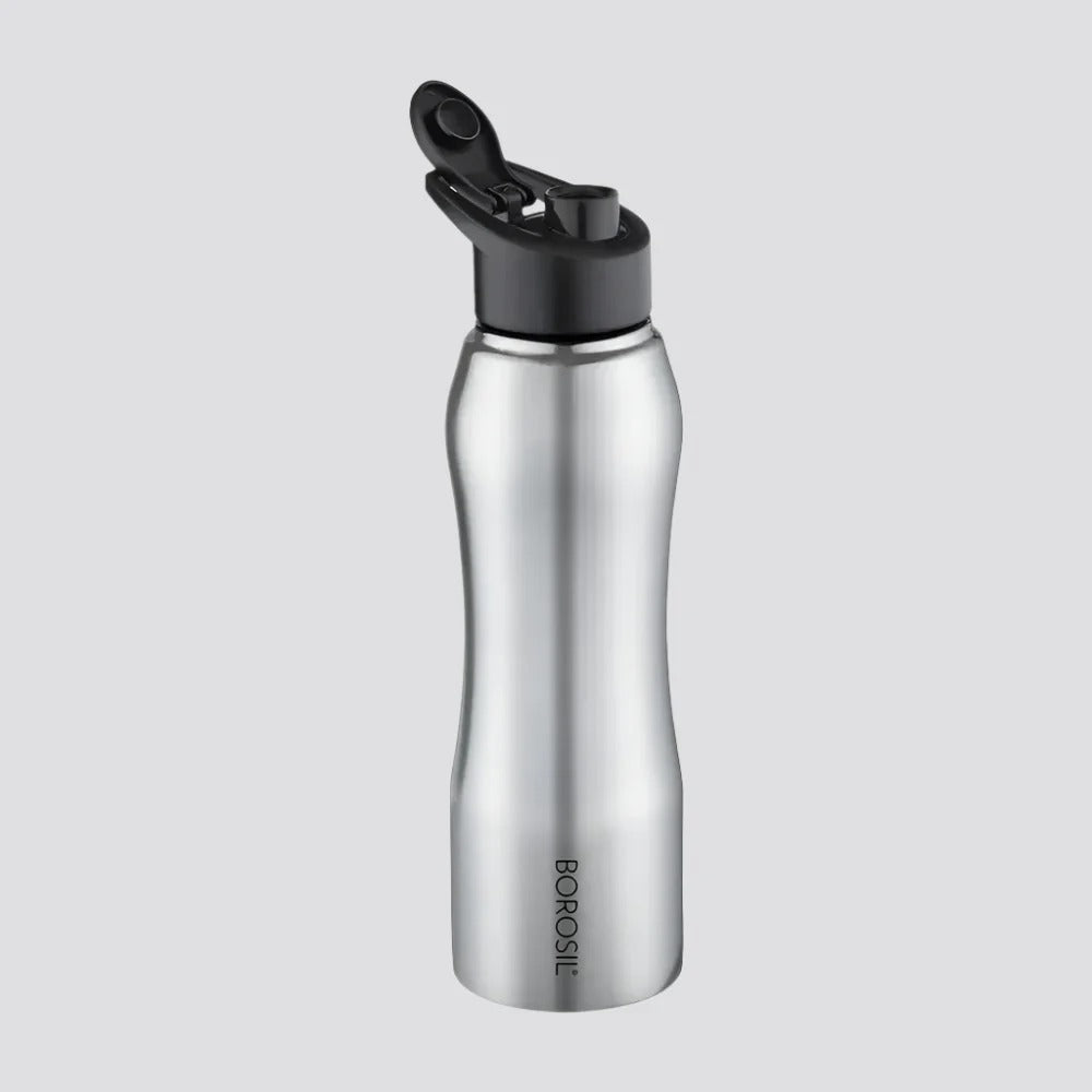 Borosil Grip N Sip Classic Water Bottle
