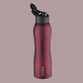 Borosil Grip N Sip Maroon Water Bottle