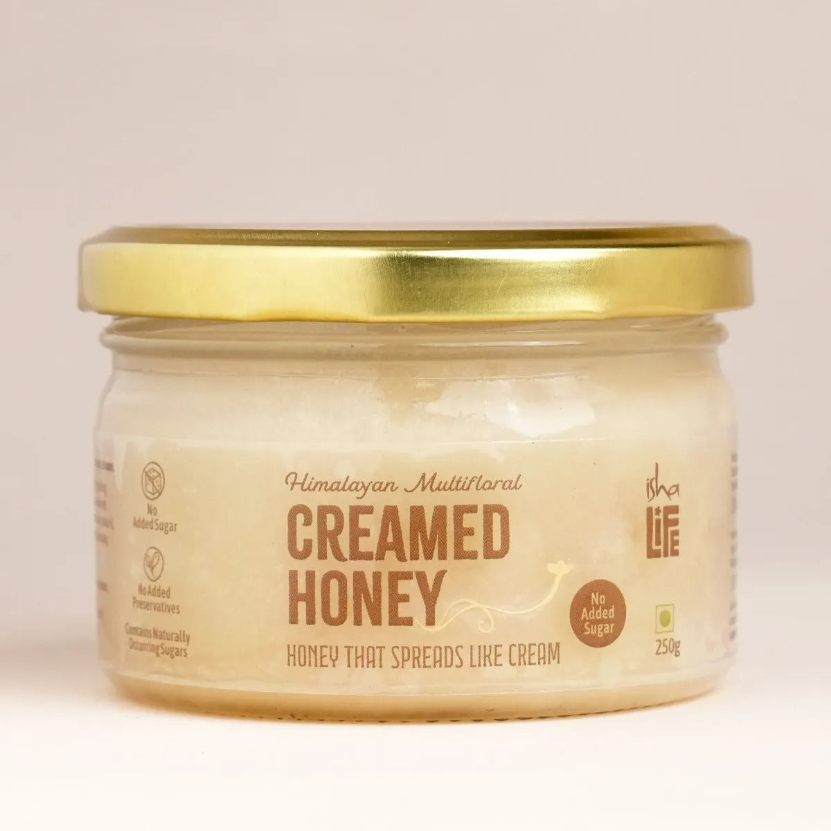 Isha life Himalayan Multifloral Cream Honey - 250 gms