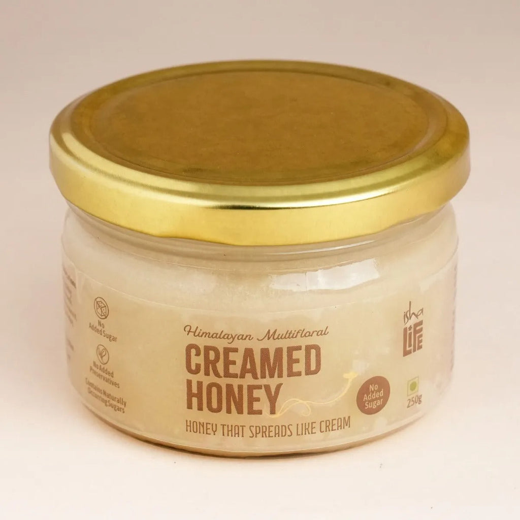 Isha life Himalayan Multifloral Cream Honey - 250 gms