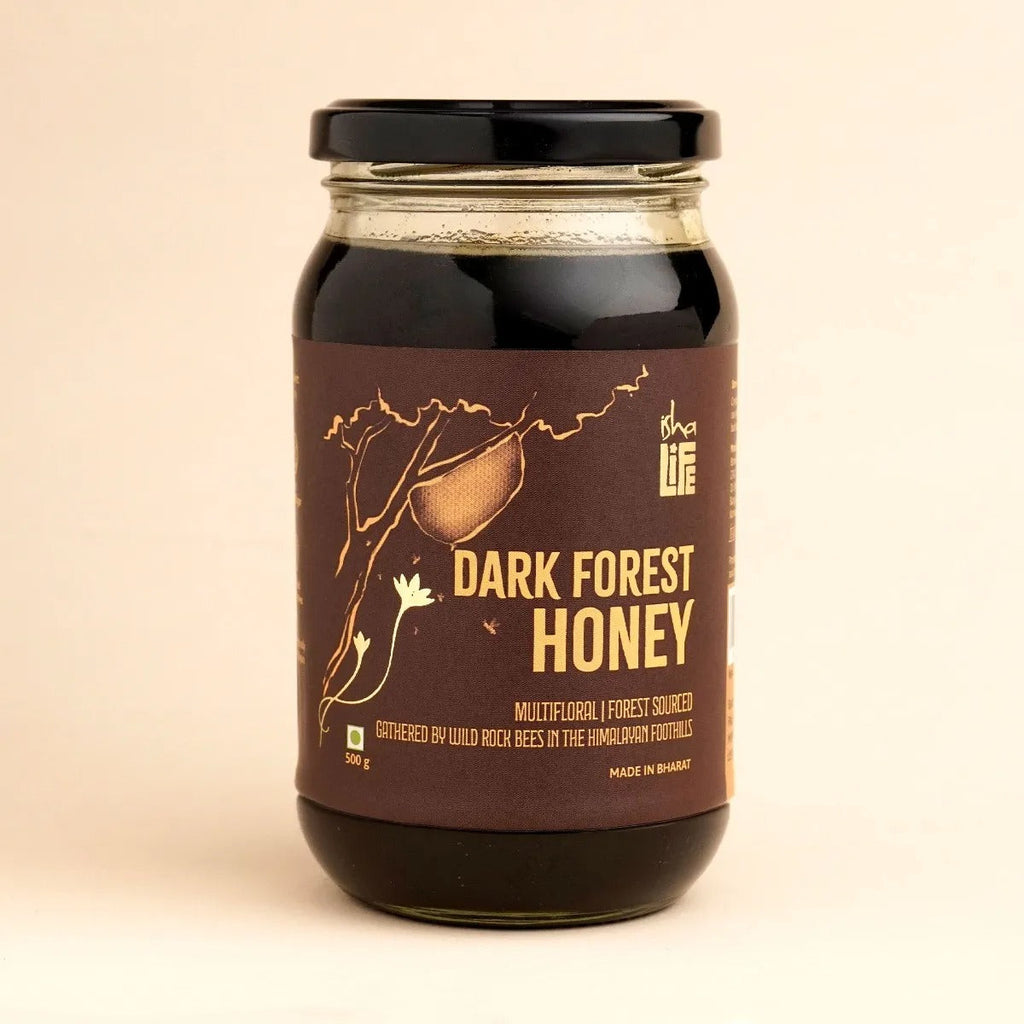 Isha Life Dark Forest Honey - 500 gms