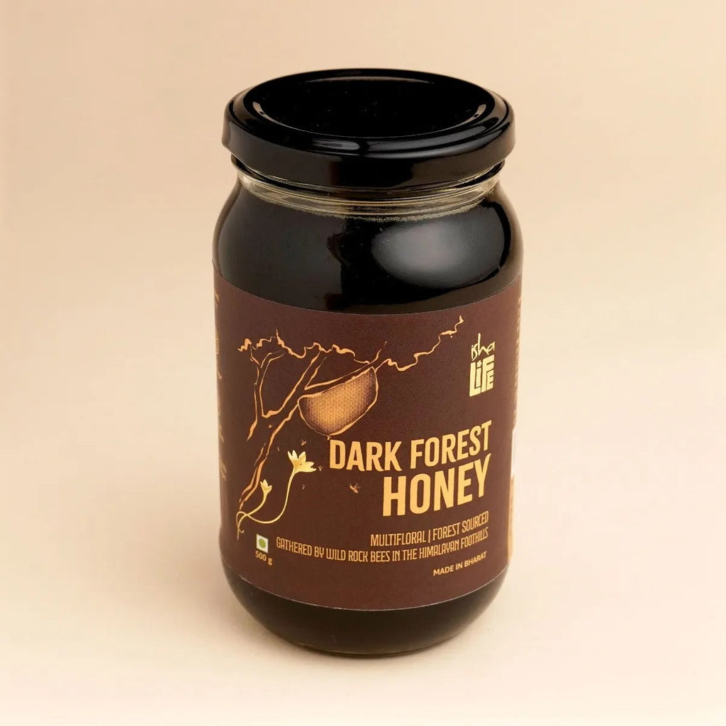 Isha Life Dark Forest Honey - 500 gms