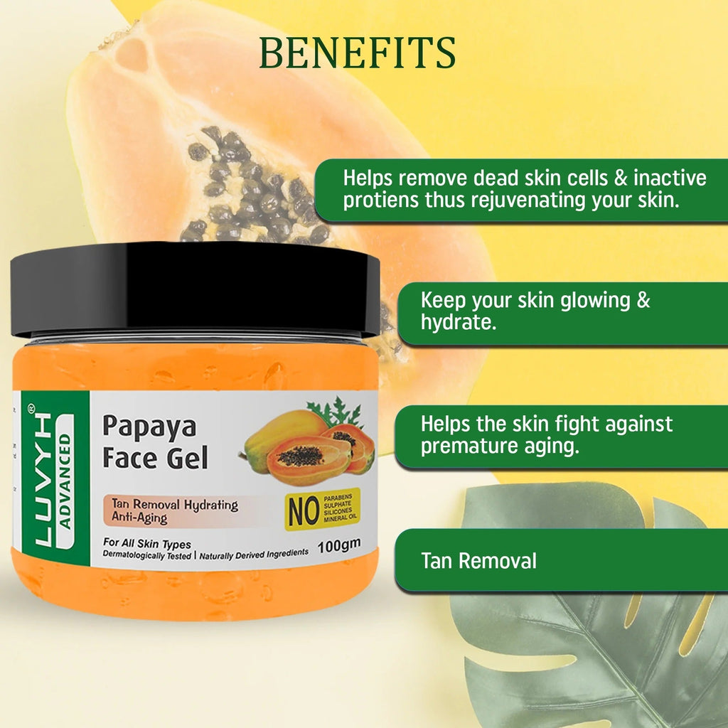 LuvYH Papaya Face Gel - 100g