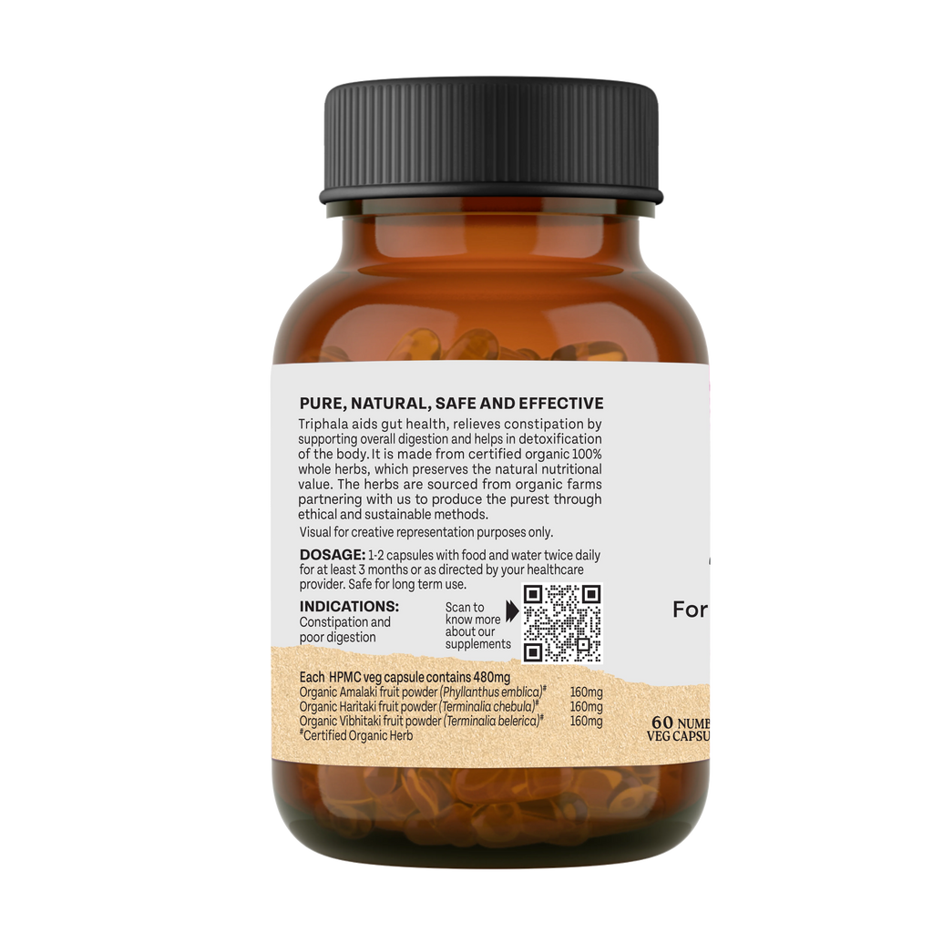 Organic India Triphala Capsules