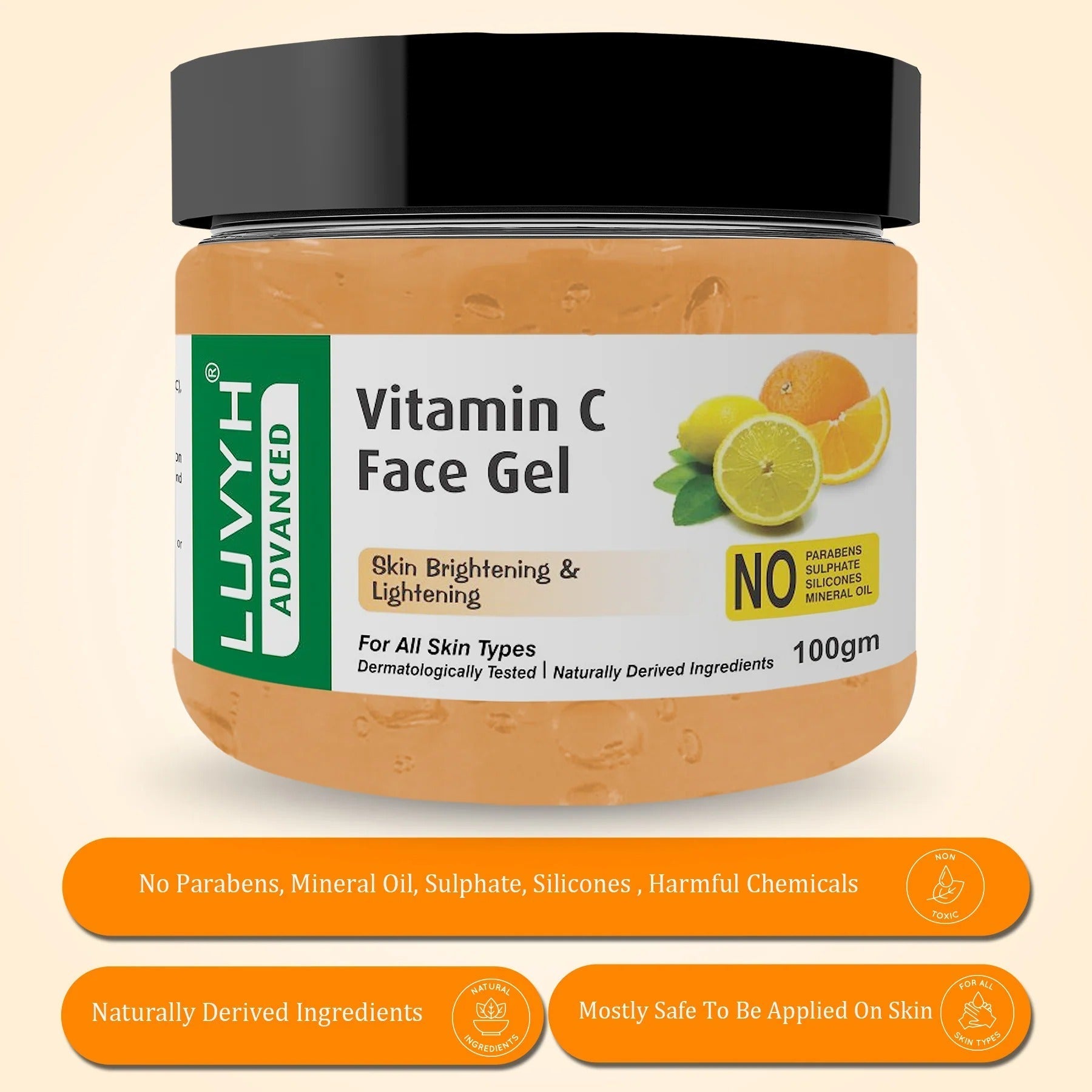 LuvYH Vitamin C Face Gel - 100g