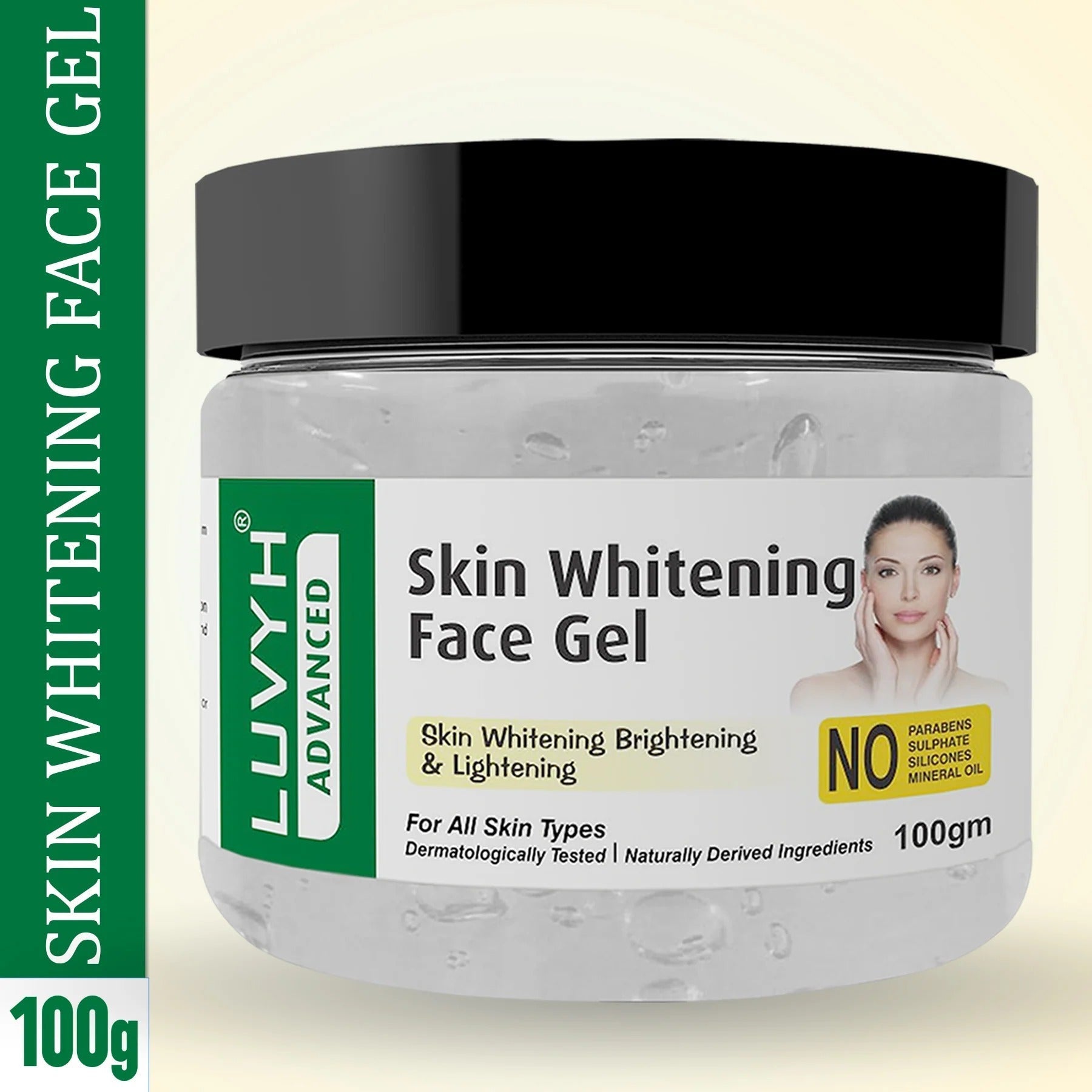 LuvYH Skin Whitening Face Gel - 100g