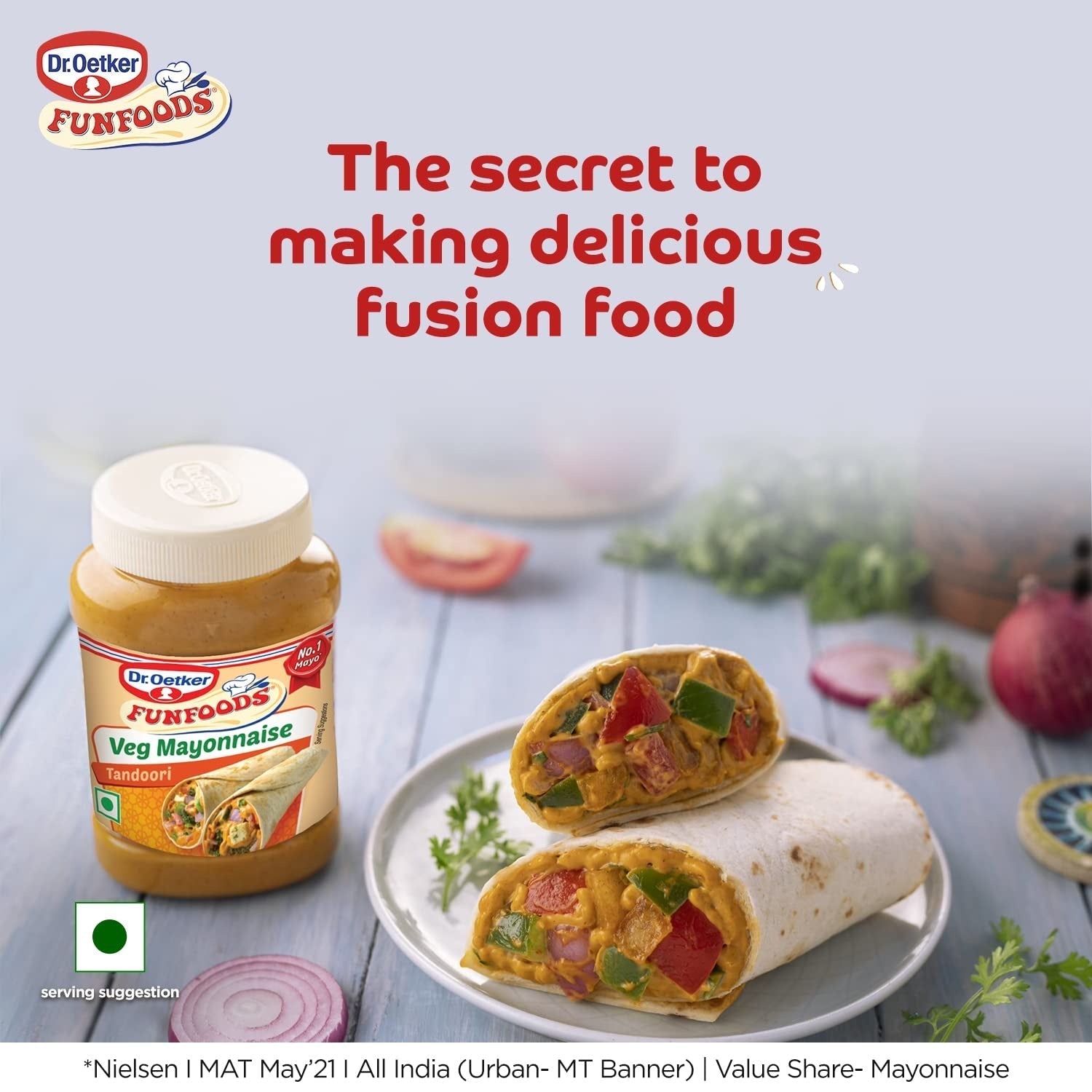 Dr. Oetker FunFoods Tandoori Masala Mayonnaise