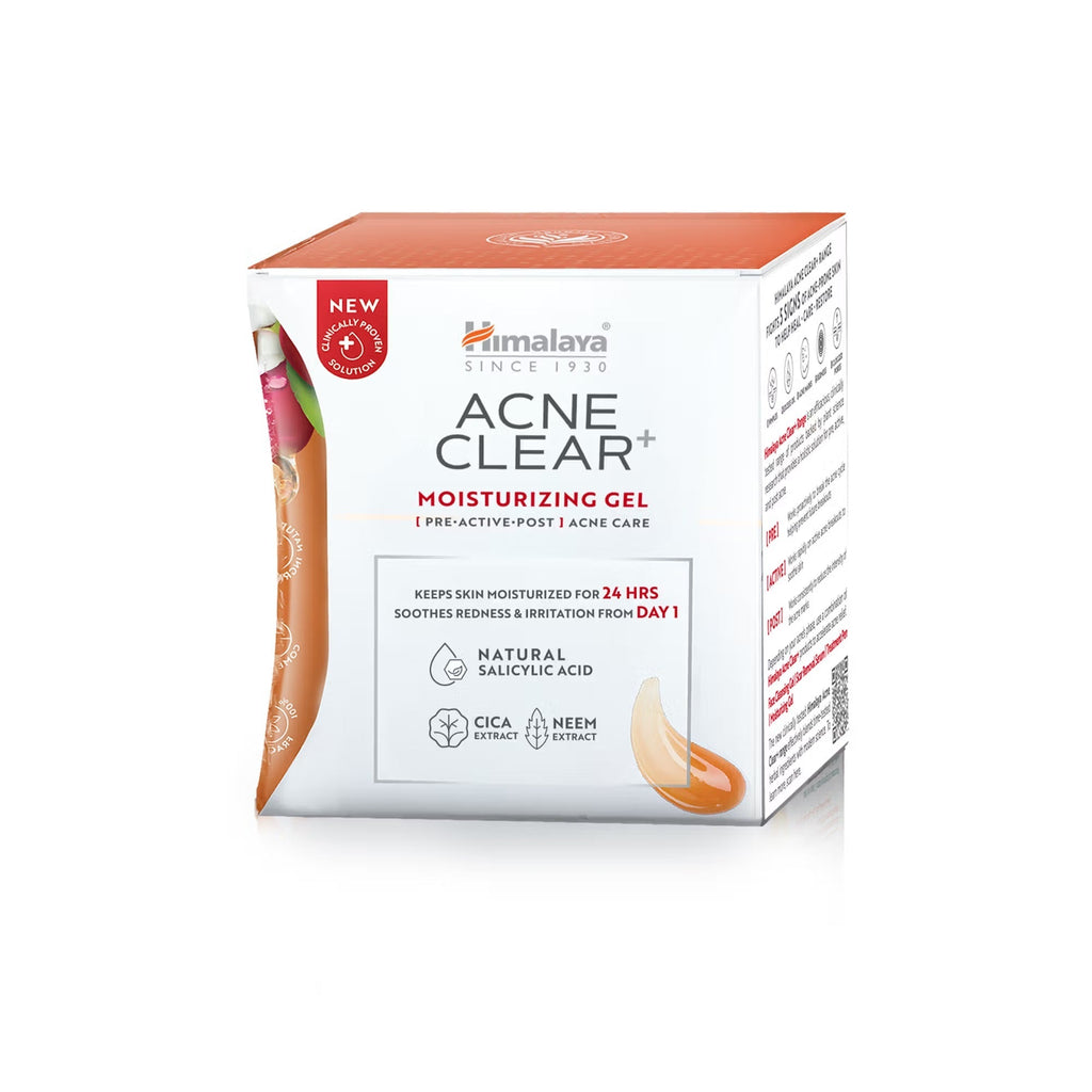 Himalaya Acne Clear+ Moisturizing Gel - 50 ml